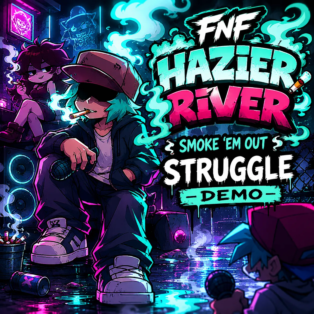 FNF Hazier River: Smoke 'Em Out Struggle