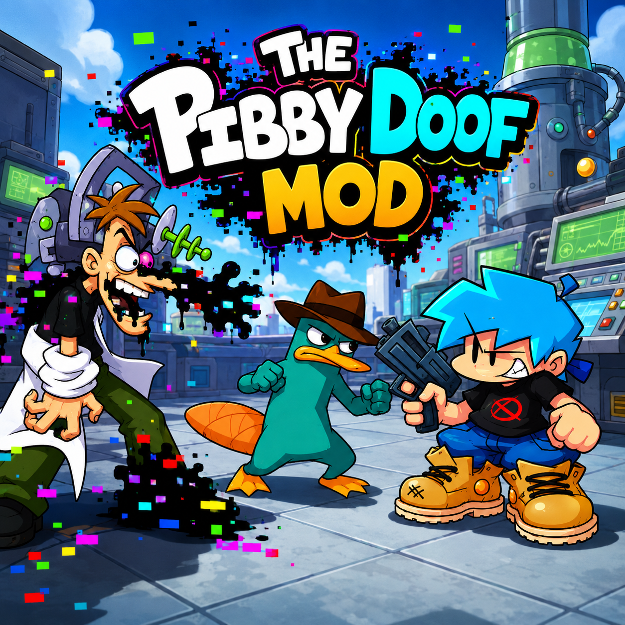 FNF X Pibby Doof Mod vs Perry Platypus icon